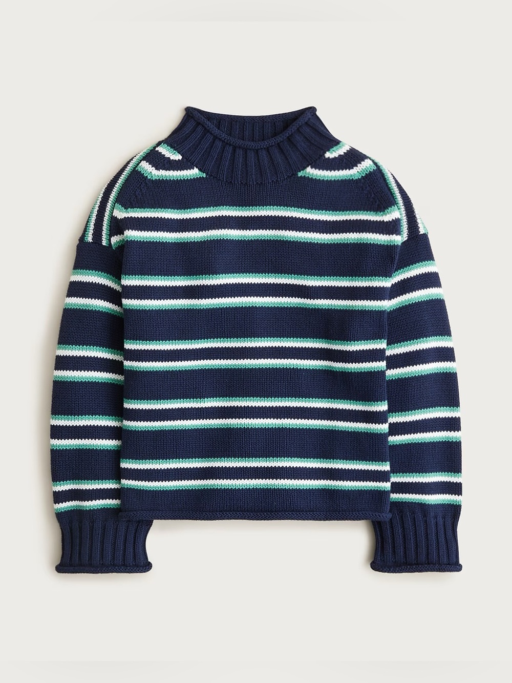 2025 Rollneck™ sweater in stripe - Picture 6 of 6